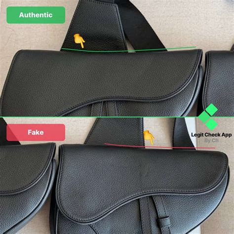 dior saddle bag real vs fake|genuine dior saddle bag.